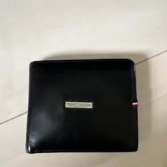 TOMMY HILFIGER ブラック 二つ折り財布