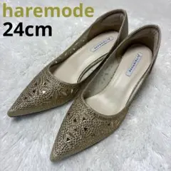 ✨未使用✨haremode ハレモード パンプス ピンヒール ポインテッドトゥ