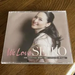 美品】松田聖子We Love SEIKO 3CD+DVDセット - メルカリ