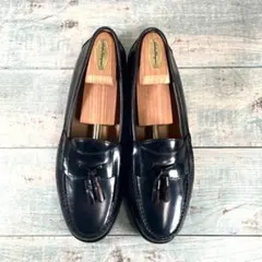試着のみ COLEHAAN オールレザー タッセルローファー 10 1/2