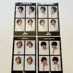 FANTASTICS 木村慧人　佐藤大樹　世界　4枚セット　ロト