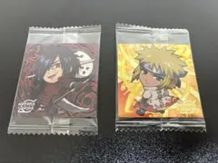 【未開封】NARUTOウエハース 第1弾シークレット ミナト マダラ