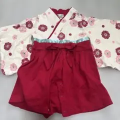 RUFF 2 KIDS☆花柄着物ロンパース ☆70サイズ