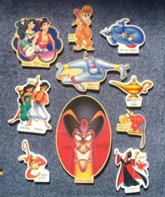 『希少、非売品』ディズニービデオ販促用ステッカー アラジン