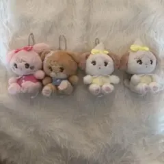 mikkoぬいぐるみマスコット4点セット