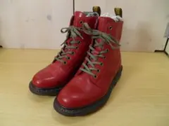 Dr.Martens 24cm 8ホールブーツ RD