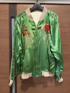 クロップドヘッド リバーシブル スカジャン Greenのサムネイル