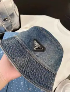 PRADA デニム バケットハット