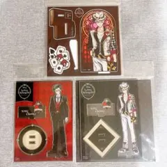 【3点セット】ツイステ トレイ アクスタ アクリルスタンド 制服 寮服