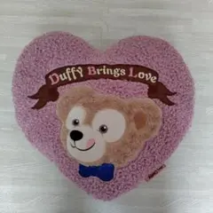 Duffy ハート型クッション ピンク