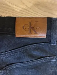 Calvin Klein ブラックデニムパンツのサムネイル