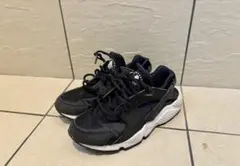 NIKE ナイキ エアハラチ ユニセックススニーカー 24 ブラック