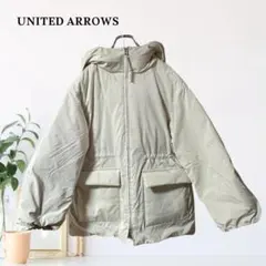 zY2【S】UNITED ARROWS ダウンジャケット フード付き