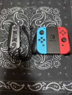 純正 Nintendo Switch ジョイコン グリップ セット動作確認済み