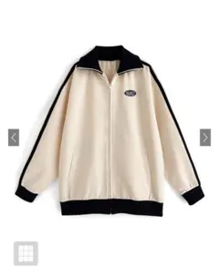 配色ライントラックジャケット[pm220