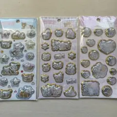 キラッとぷくぷくエアーシール　すみっコぐらし　リラックマ