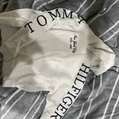 Tommy Hilfiger ホワイト パーカー