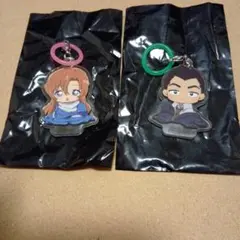 名探偵コナン　ふらっとめじるしアクセサリー　ちぢませ隊　ver. 2個セット