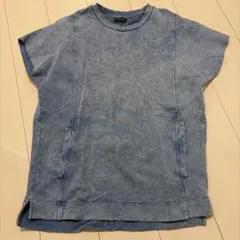 ZARA MAN ライトブルー Tシャツ