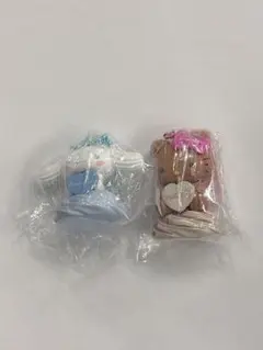 ホイップクリームマスコット　C-pla限定キティ　シナモロール　チョコ