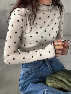 2025年最新】ドットシースルートップスの人気アイテム - メルカリ