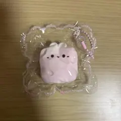 スクイーズ 우사기 ピンク キーホルダー