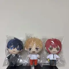 チェンソーマン　ぬいぐるみ　マスコット　デンジ　早川アキ　マキマ　セット　最安値