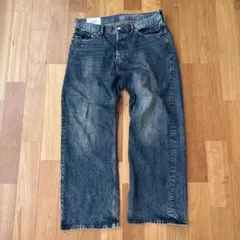 H&M ストレートルーズフィット デニムパンツ 36/30のサムネイル