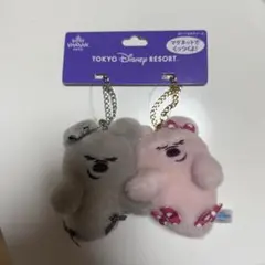 ディズニー ハロウィン ぬいぐるみチャーム おばけちゃん リボン 未使用