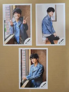 佐野晶哉　公式写真3枚セット