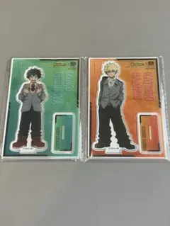 僕のヒーローアカデミア　くら寿司　緑谷出久　爆豪勝己　アクリルスタンド