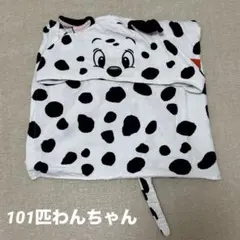 東京ディズニーリゾート　ディズニーランド　101匹わんちゃん　フード付きタオル