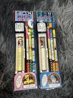 ポケモン バトルえんぴつ バトエン ミュウツー&カスミ 平成レトロ