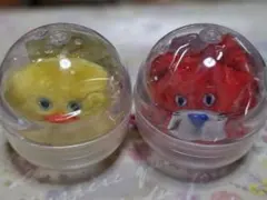 mojojojo フェイスマスコット　ひよこ　赤猫　セット