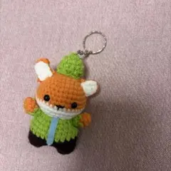 ズートピア　ニック　編みぐるみ キーホルダー