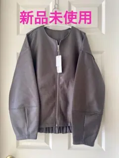 極美品⭐︎好配色◎濃茶レザー/羊革「ユナイテッドアローズ」ノー