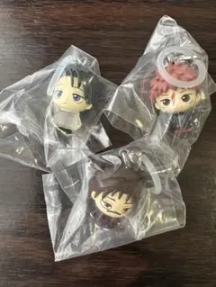 呪術廻戦 めじるしアクセサリー 虎杖悠仁 脹相 乙骨憂太 禪院直哉　4つセット