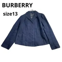 美品✨バーバリーロンドン デニムシャツ ジャケット ノバチェック 