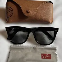 80s ヴィンテージ B&L Ray-Ban FOLDING WAYFARER黒 - メルカリ