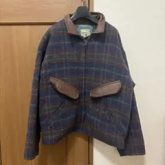 1980s アイルランド製 ビンテージ ニットブルゾン オーバーサイズ 古着 