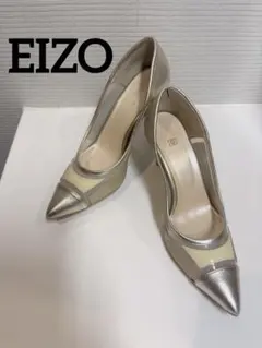 【極美品】EIZO ポインテッドトゥ　パンプス　パーティー　結婚式