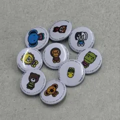 A BATHING APE (Baby Milo付録)缶バッジ 26点セット - メルカリ