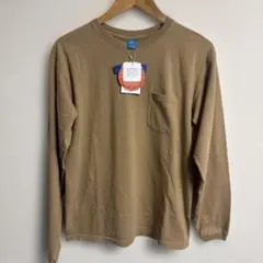新品 Good On 長袖 ポケットロンt M コヨーテ　日本製