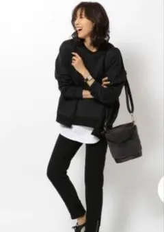 BARNYARDSTORM トップス アシンメトリー ブラック　黒