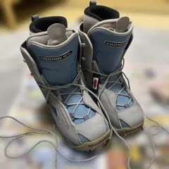 【SALOMON】スノーボードブーツ レディース 25cm 水色のサムネイル