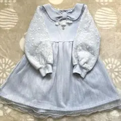 裏起毛 ワンピース