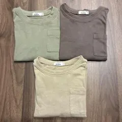 【PAIR MANON】長袖 Tシャツ カットソー 3点