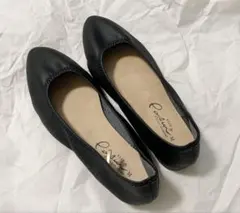 ブラック フラットシューズ Mサイズ バレーシューズ風