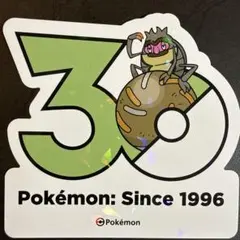 韓国限定】 ヤバソチャ ポケモン ポップアップ 30周年ステッカー