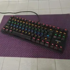 美品】AULA F99J キーボード ゲーミング ガスケット構造 99キー - メルカリ